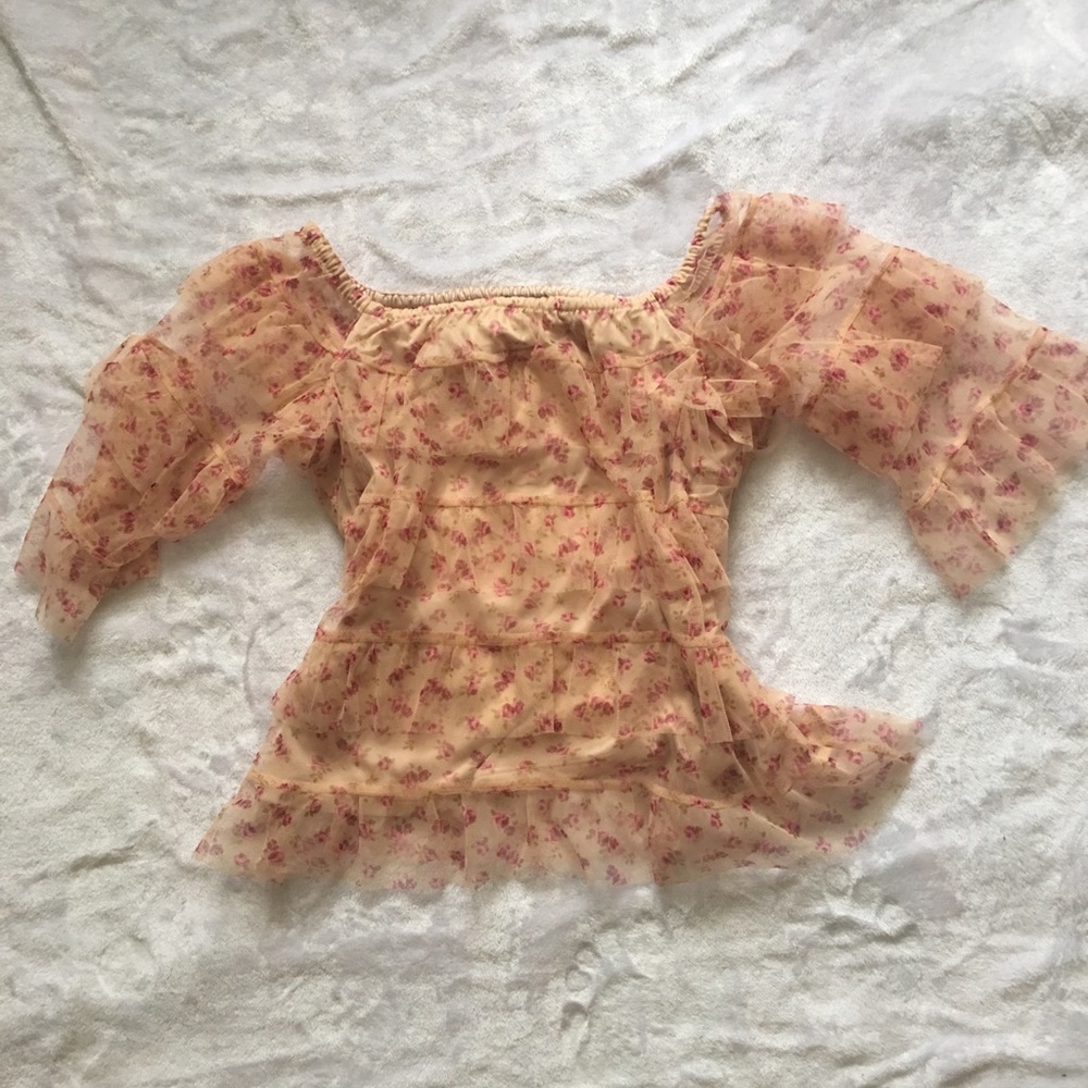 Express peasant top